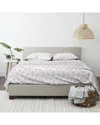 Home Collection Rose Bunch 4pc Pink Flannel Sheet Set In Pink
