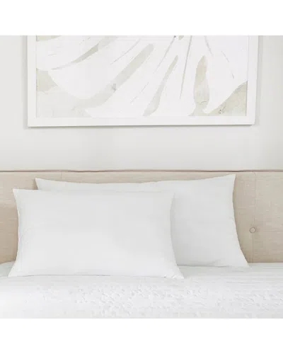 Home Collection Set Of 2 Plush Bed Pillows In White
