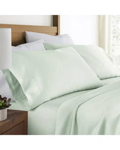 Home Collection Set Of 2 Premium Bamboo Pillowcases In White