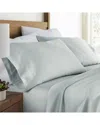 Home Collection Set Of 2 Premium Bamboo Pillowcases In Blue
