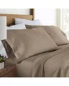 Home Collection Set Of 2 Premium Bamboo Pillowcases In Brown