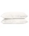 Home Collection Silk Pillowcase 2 Pack In White