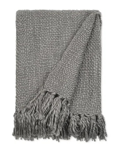HOME COLLECTION SLUB-YARN THROW BLANKET