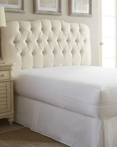 Home Collection Spill Resistant Bed Bug Mattress Protector In White