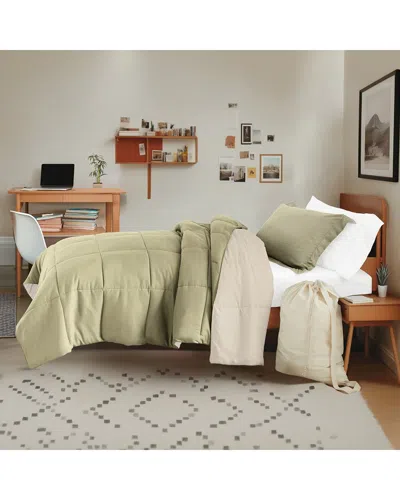 Home Collection Ultimate College Essentials Bedding Bundle In Green