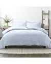 Home Collection Ultra Soft 3pc Duvet Set In Blue