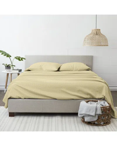 Home Collection Ultra Soft 4pc Sheet Set In Yellow