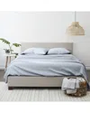 Home Collection Ultra Soft 4pc Solid Sheet Set In Blue