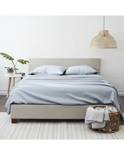 Home Collection Ultra Soft 4pc Solid Sheet Set In Blue