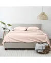 Home Collection Ultra Soft 4pc Solid Sheet Set In Pink