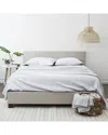 Home Collection Ultra Soft Crossroad 4pc Sheet Set In Grey