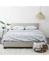 Home Collection Ultra Soft Violets 4pc Sheet Set In Blue