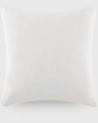 Home Collection Washed & Distressed Cotton Throw Pillow In White