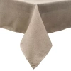 Home Details Milan Chic & Rustic In Linen Tablecloth In Brown