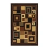 Home Dynamix Catalina Virginia Geometric Loomed Indoor Rectangular Accent Rug In Black