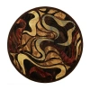 Home Dynamix Picasso Abstract Round Area Rug In Black