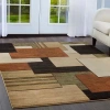 Home Dynamix Tribeca Mason 3-pc. Abstract Rectangular Rug Set In Brown