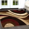Home Dynamix Tribeca Slade Abstract Runner Rug In Brown
