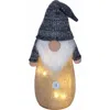 Home Essentials And Beyond 9.84-inch Lighted Plush Dash Gnome In Multi