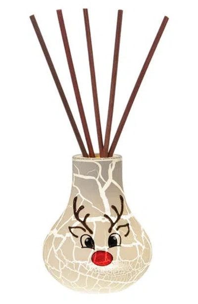 Home Essentials And Beyond Prancer 4.75" Jumbo Led Reed Diffuser In Multi