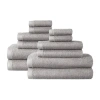 Home Expressions 12- Pc Solid Bath Towel Set In Gray