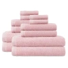 Home Expressions 12- Pc Solid Bath Towel Set In Pink