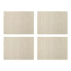 Home Expressions 4-pc. Miles Taupe Placemat In Sand
