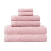 Home Expressions 6-pc. Solid Bath Towel Set In Pink