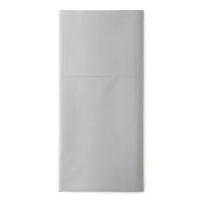 Home Expressions Cool And Crisp Cotton Percale 2-pack Pillowcase In Gray