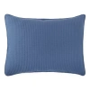Home Expressions Geo Stitch Pillow Sham In Blue