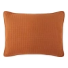 Home Expressions Geo Stitch Pillow Sham In Brown