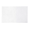Home Expressions Melange Noodle Memory Foam Bath Rug In White