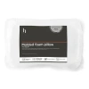 Home Expressions Molded Foam Firm Support Pillow In White