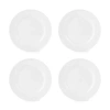 Home Expressions Porcelain Rim Salad Plate In White