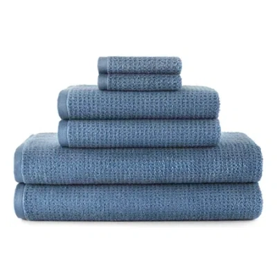 Home Expressions Quick Dri 12-pc Towel Set In Blue
