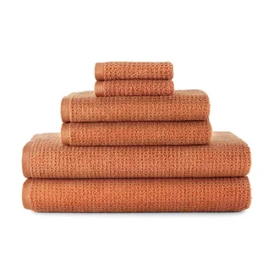 Home Expressions Quick Dri 12-pc Towel Set In Orange