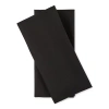 Home Expressions Soft Touch Microfiber Standard/queen 2-pack Pillowcases In Black