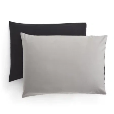 Home Expressions Ultra Soft Reversible Pillow Sham In Gray