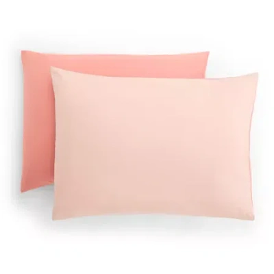 Home Expressions Ultra Soft Reversible Pillow Sham In Pink