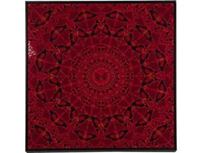 Pre-owned Home Large Painting In Red