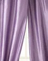 Home Silks 96"l Manhattan Curtain In Lilac