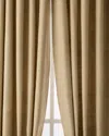 Home Silks Camden Light-filtering Silk Drapery Panel, 50" X 108" In Beige