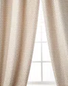 Home Silks Chancery Curtain Panel, 108" In Beige