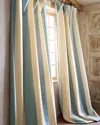 Home Silks Each Hampton Curtain, 108"l In Blue