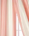 Home Silks Each Hampton Curtain, 108"l In Blush