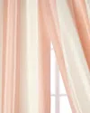 Home Silks Each Hampton Curtain, 120"l In Pink