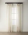 Home Silks Flutter Sheer Drapery Panel, 108" In Natural