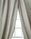 Home Silks Skye Curtain Panels, 96"l In Grey