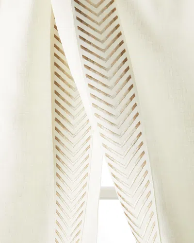 Home Silks Two Rio Golden Curtains, 96"l