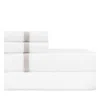 Home Treasures Alina Flat Sheet, Queen In Dune